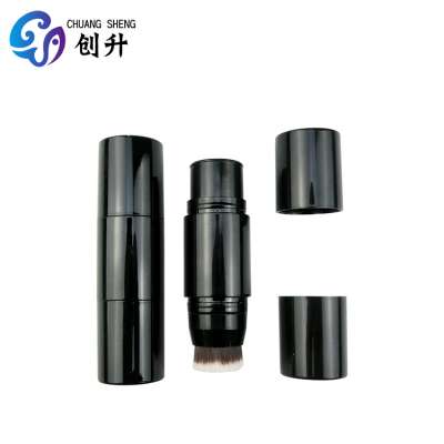 New Design Dual Ended Plastic CC Cream Foundation Stick Packaging with Brush